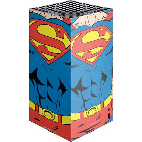 DC Comics Superman Vintage Chest XBox Series X Digital Edition Console Skin